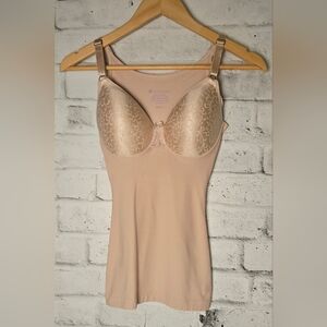 Shapeez Women's Shaping Bra Cami Top Nude Small B | Seamless Smoothing Tank
